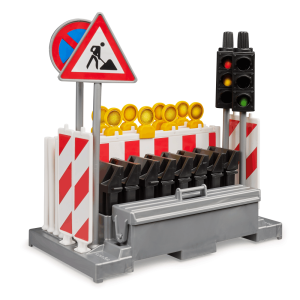 Bruder Zubehör Verkehrssicherungsset mit Ampeln 62009